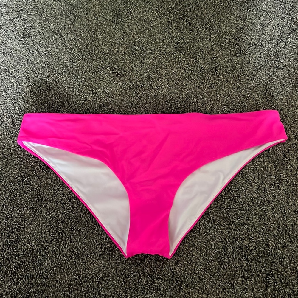 Pink bikini bottom